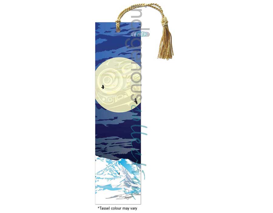 Mountain View Bookmark by artist Mark Preston