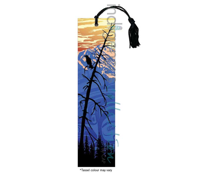 Best Friend at Sunset Bookmark by artist Mark Preston