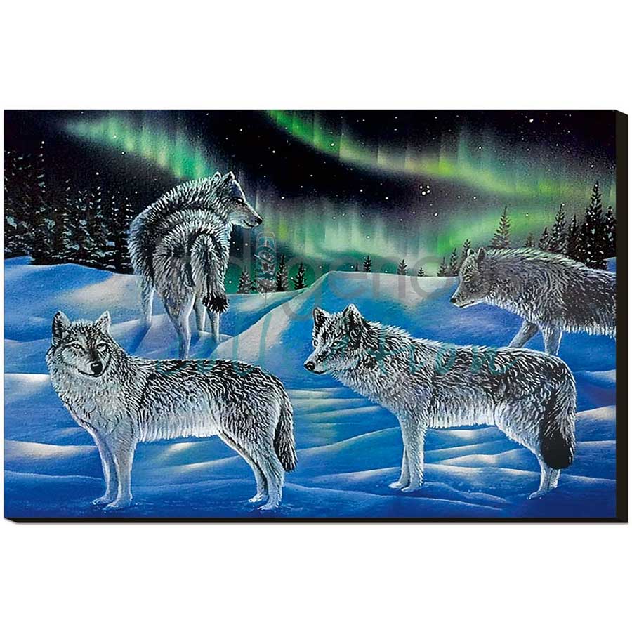 Unfamiliar Territory by artist Ronnie Simon - Gwich'in. Indigenous Collection