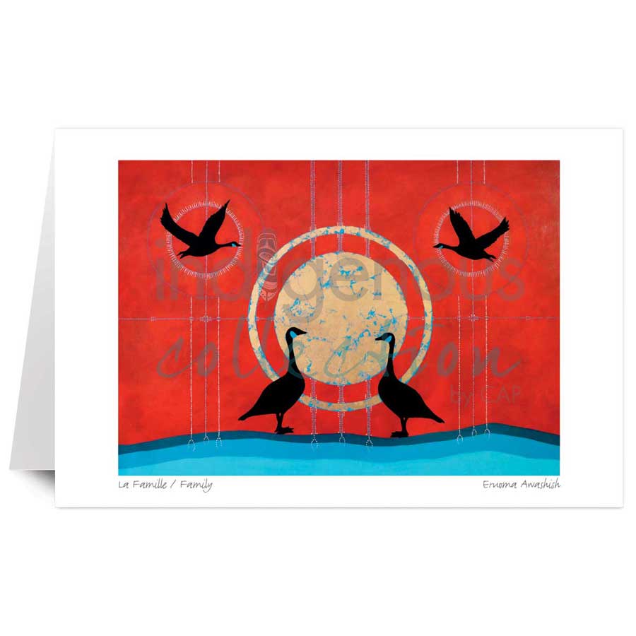 La Famille / Family by artist Eruoma Awashish