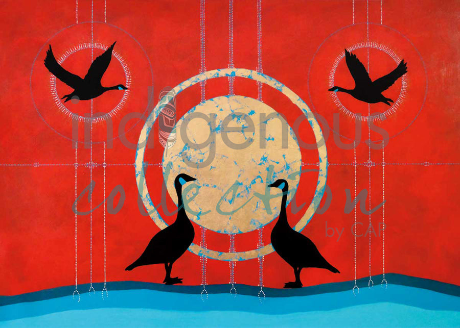 La Famille / Family by artist Eruoma Awashish