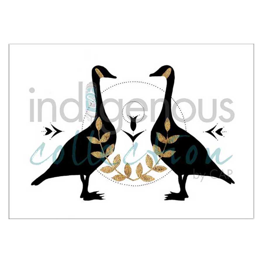 Les oies de Riopelle / Riopelle Geese Canvas Prints