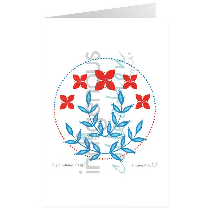  e√åte√å / Summer / Nipin by artist Eruoma Awashish