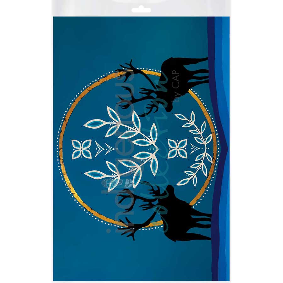 Maitre des Animaux / Master of Animals / Papakassik by artist Eruoma Awashish - Atikamekw Nehirowisiw . Indigenous Collection