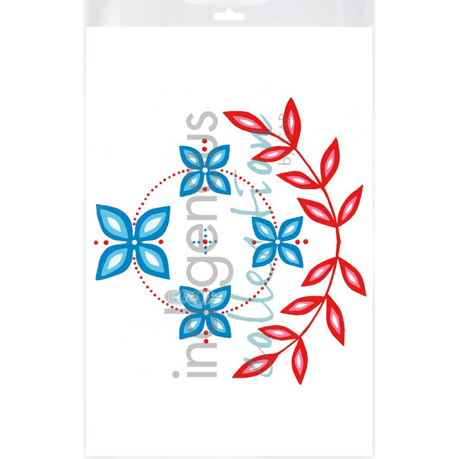 Fleur / Flower / Wapikoni by artist Eruoma Awashish - Atikamekw Nehirowisiw . Indigenous Collection