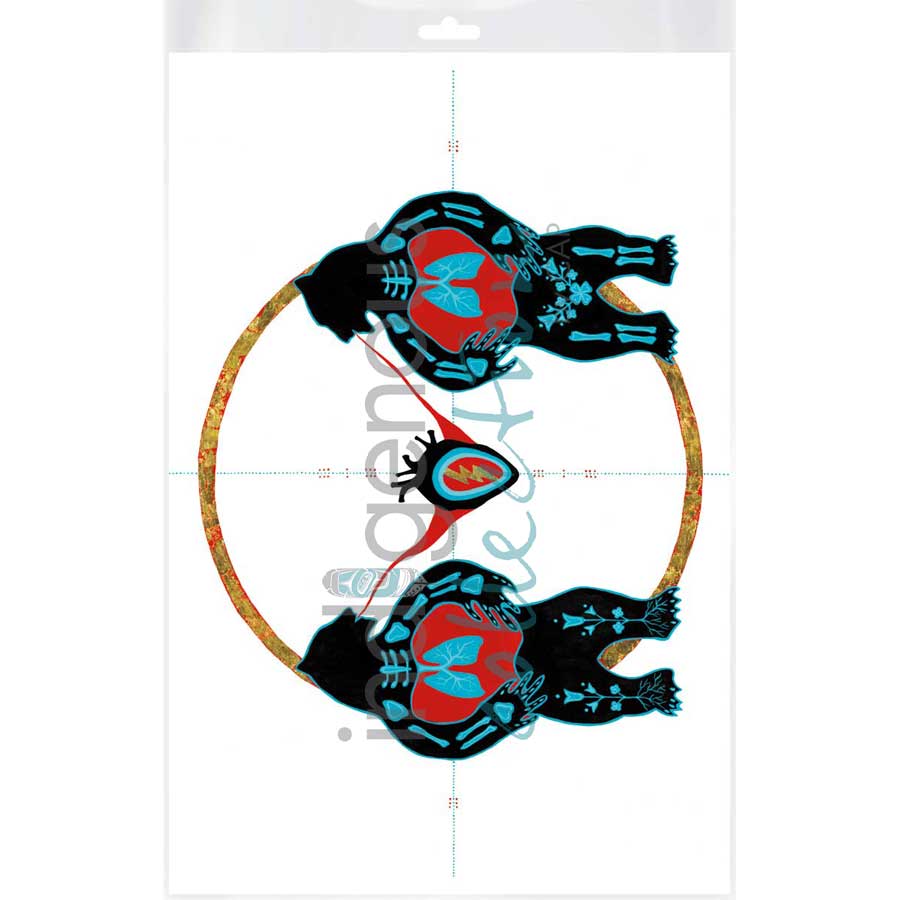 Souffle de Vie / Breath of Life by artist Eruoma Awashish - Atikamekw Nehirowisiw . Indigenous Collection
