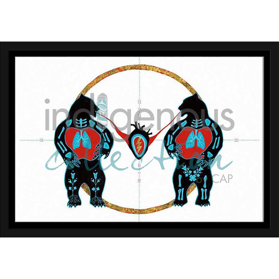 Souffle de Vie / Breath of Life by artist Eruoma Awashish - Atikamekw Nehirowisiw . Indigenous Collection