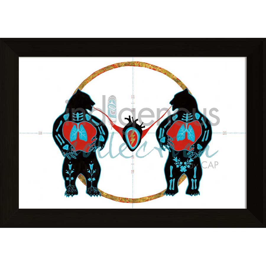 Souffle de Vie / Breath of Life by artist Eruoma Awashish - Atikamekw Nehirowisiw . Indigenous Collection