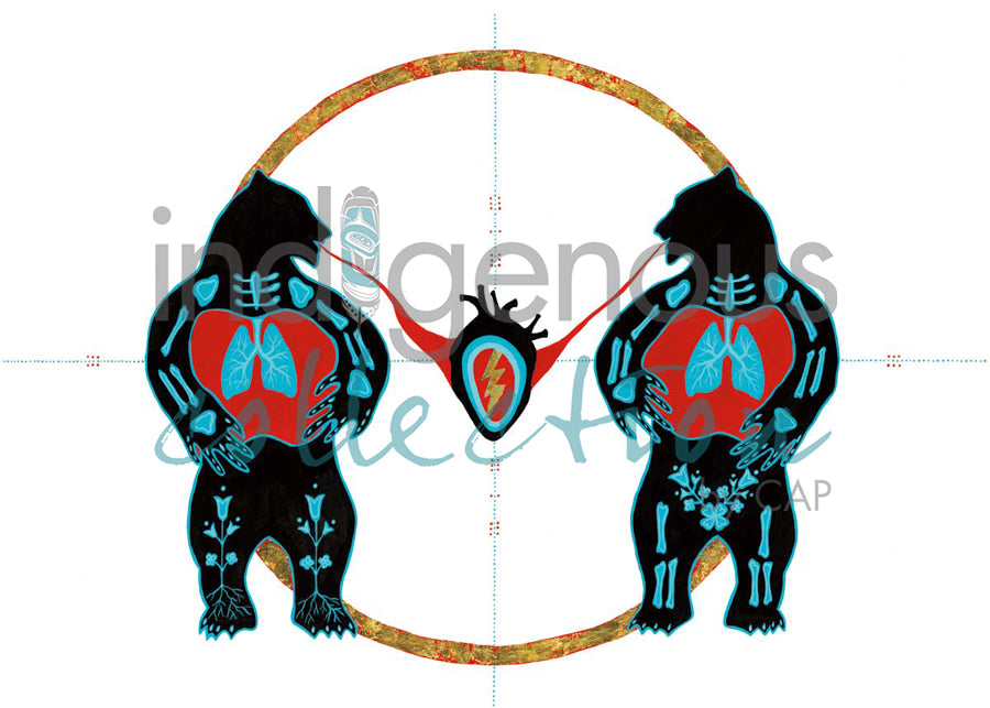 Souffle de Vie / Breath of Life by artist Eruoma Awashish