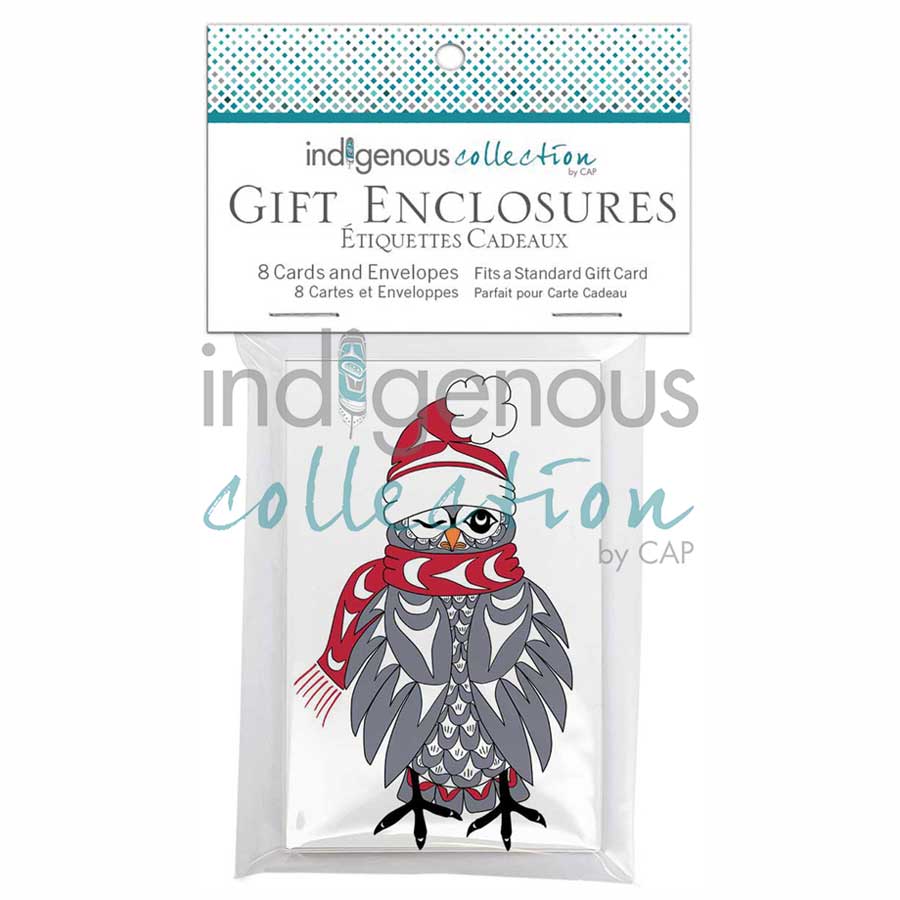 Owl Gift Enclosure Cards by artist Angela Kimble