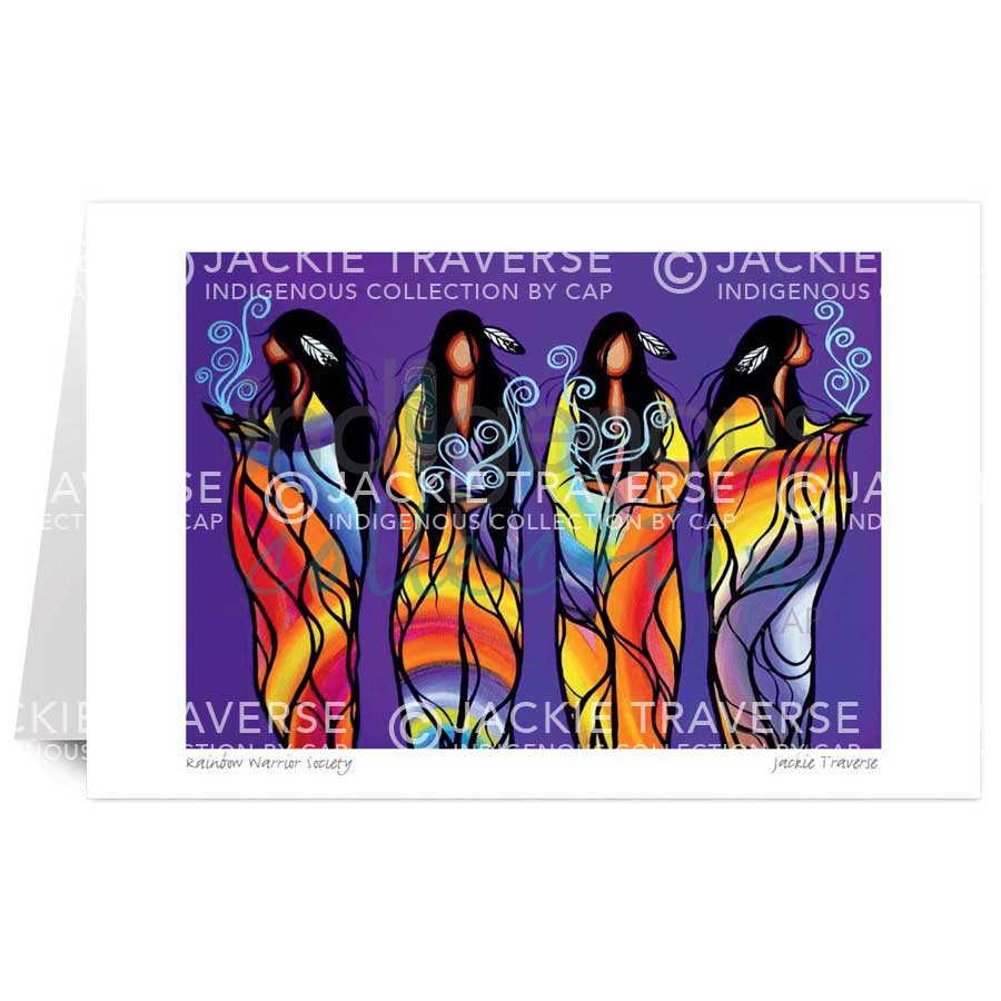 Rainbow Warrior Society by artist Jackie Traverse