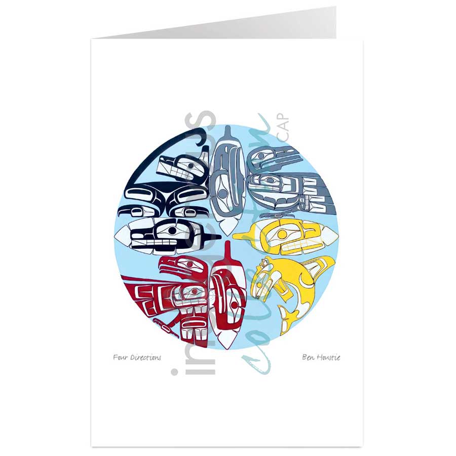 Four Directions by artist Ben Houstie