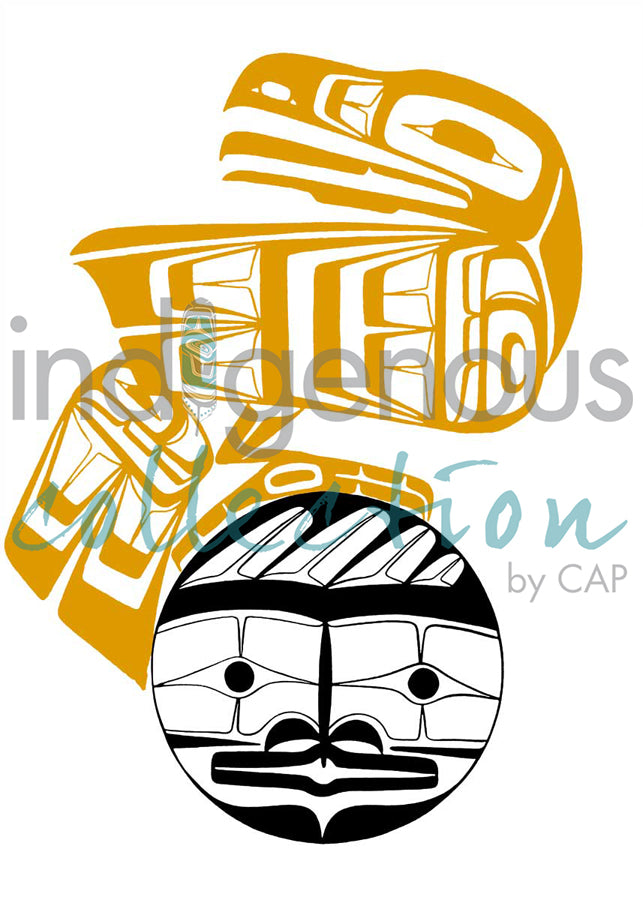 Raven that Stole the Light I by artist Ben Houstie