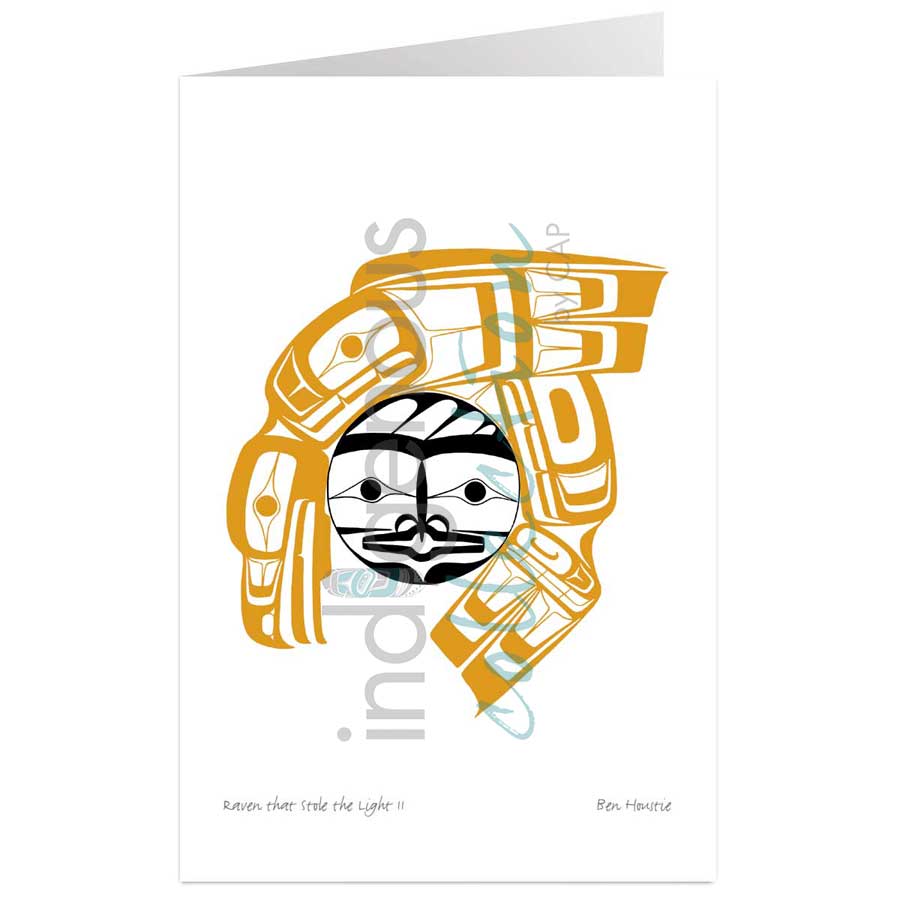 Raven that Stole the Light II by artist Ben Houstie