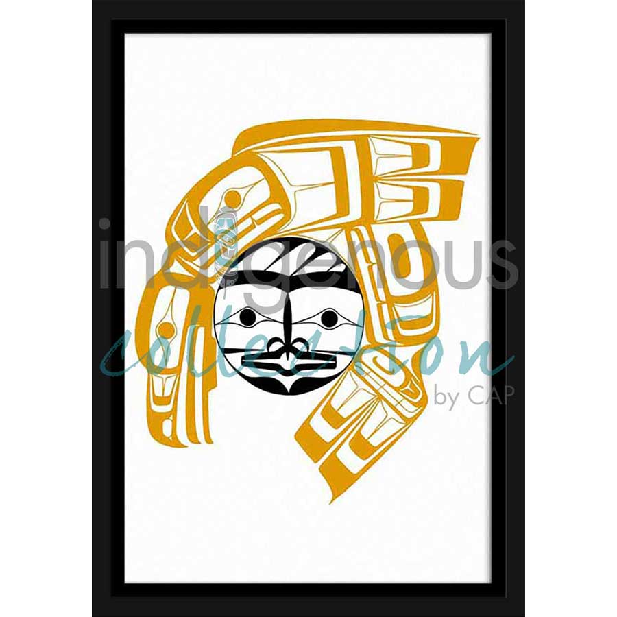 Raven that Stole the Light II by artist Ben Houstie - Heiltsuk. Indigenous Collection
