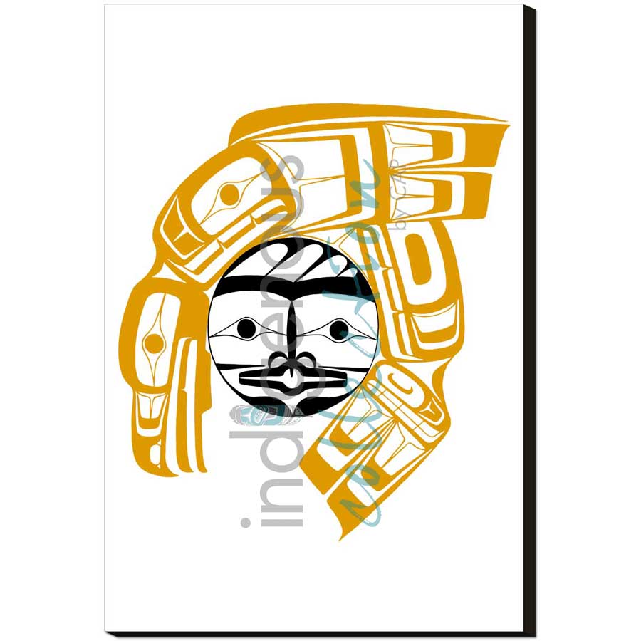 Raven that Stole the Light II by artist Ben Houstie - Heiltsuk. Indigenous Collection
