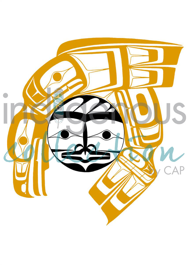 Raven that Stole the Light II by artist Ben Houstie