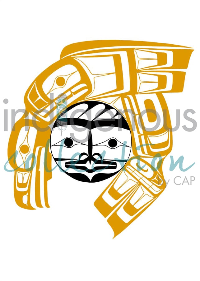 Raven that Stole the Light II by artist Ben Houstie