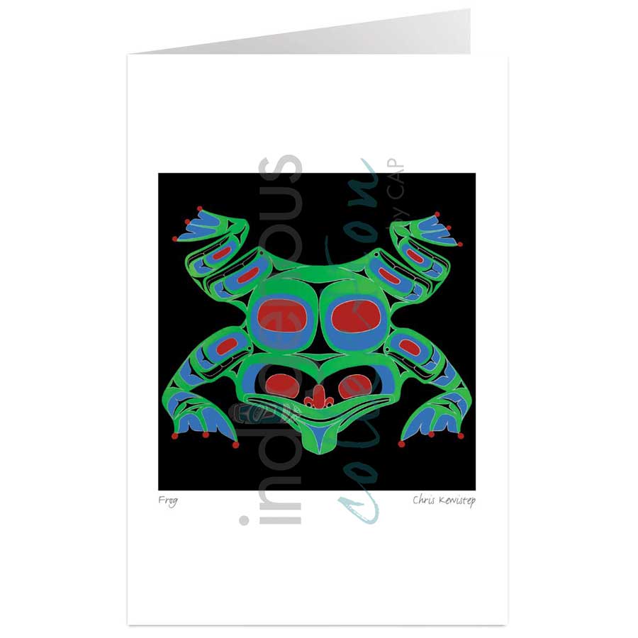Frog by artist Chris Kewistep