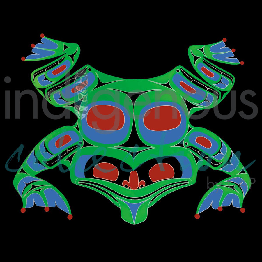 Frog by artist Chris Kewistep