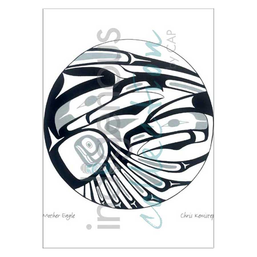 Mother Eagle Canvas Prints