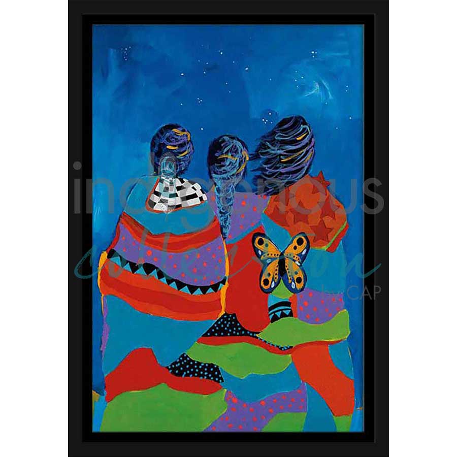 Free Spirit by artist Lee Claremont - Mohawk. Indigenous Collection