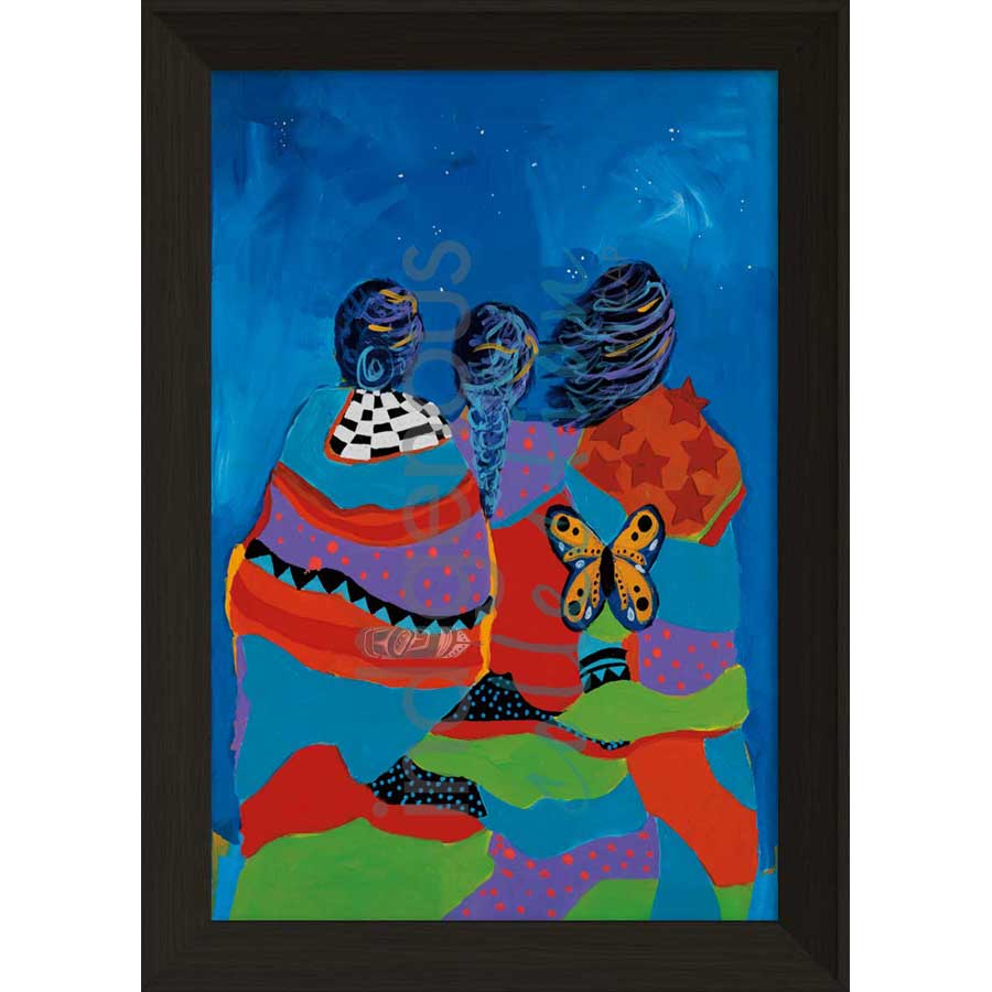 Free Spirit by artist Lee Claremont - Mohawk. Indigenous Collection