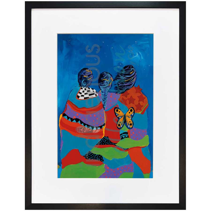 Free Spirit by artist Lee Claremont - Mohawk. Indigenous Collection