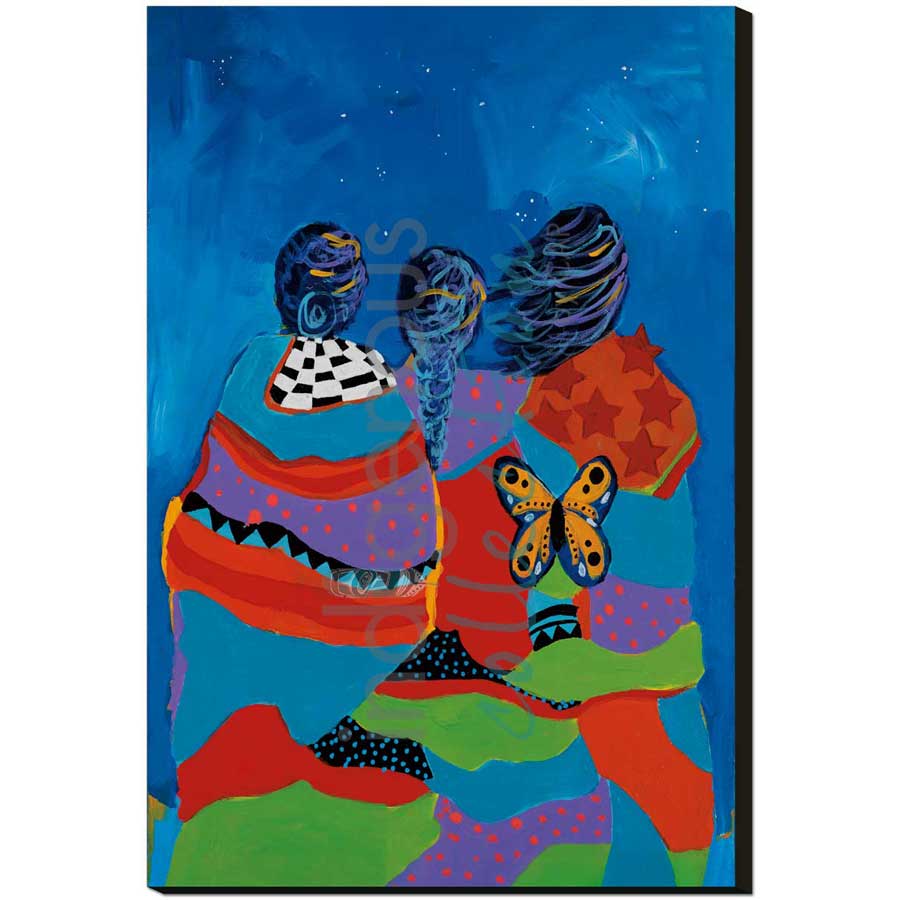 Free Spirit by artist Lee Claremont - Mohawk. Indigenous Collection