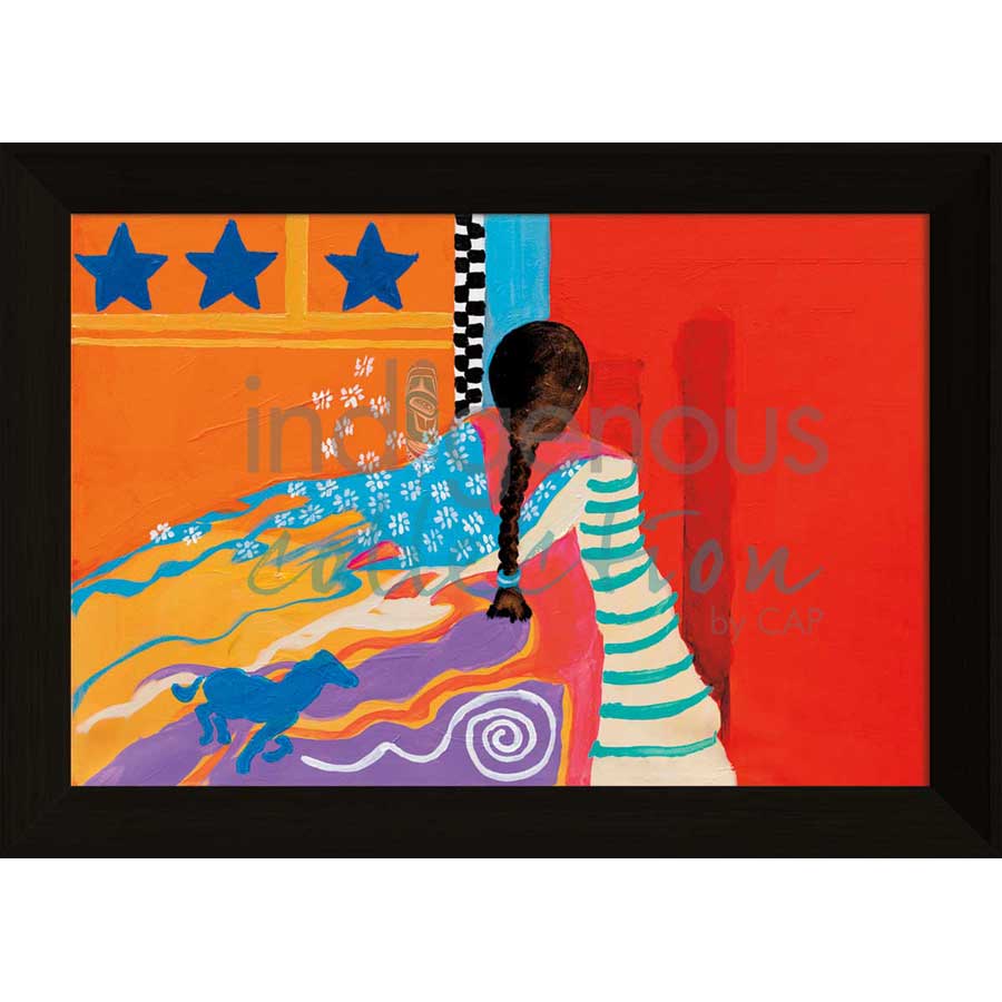 Morning Glory by artist Lee Claremont - Mohawk. Indigenous Collection
