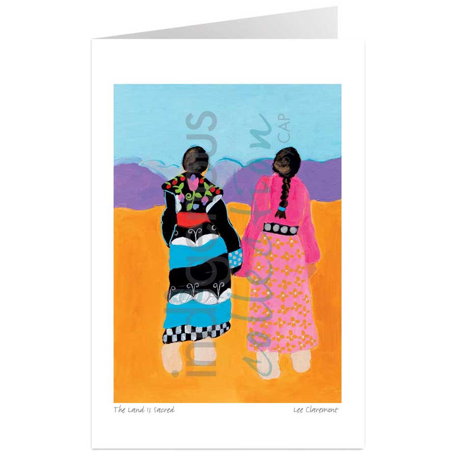 The Land Is Sacred by artist Lee Claremont