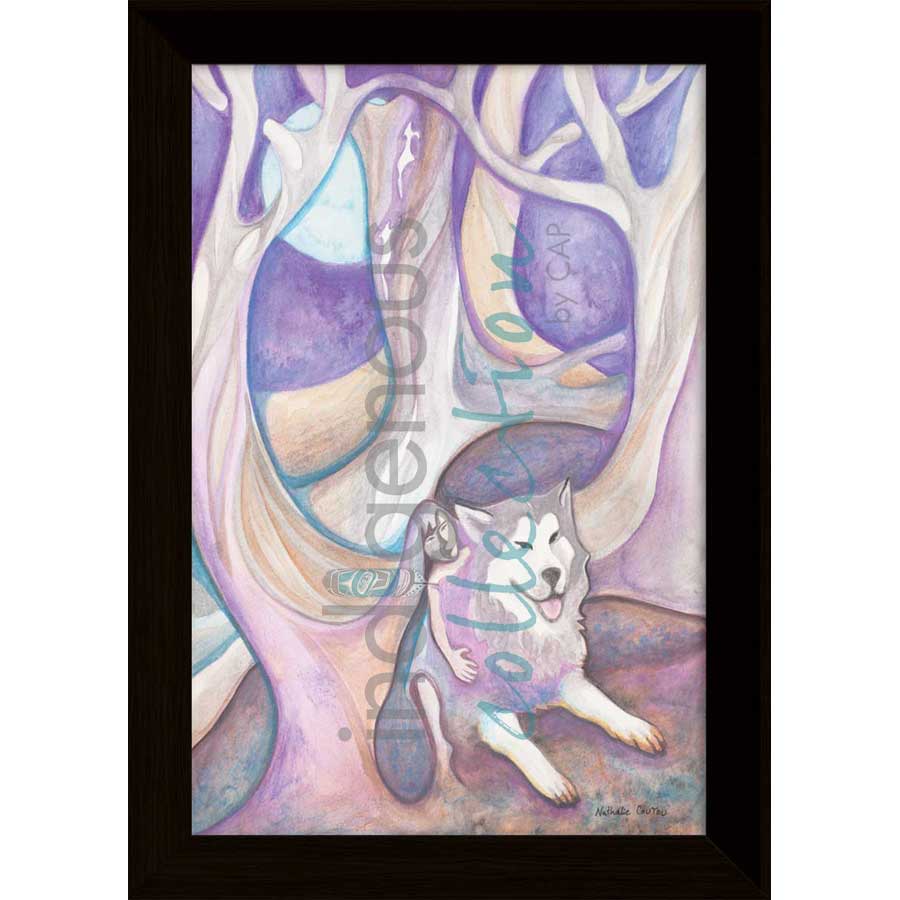 Maîtres du Nord / Northern Masters by artist Nathalie Coutou - Mi’kmaq Métis. Indigenous Collection