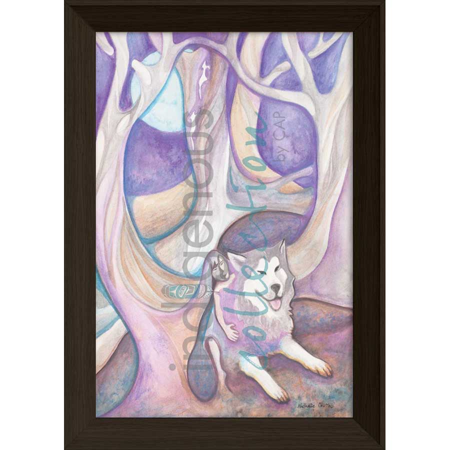 Maîtres du Nord / Northern Masters by artist Nathalie Coutou - Mi’kmaq Métis. Indigenous Collection