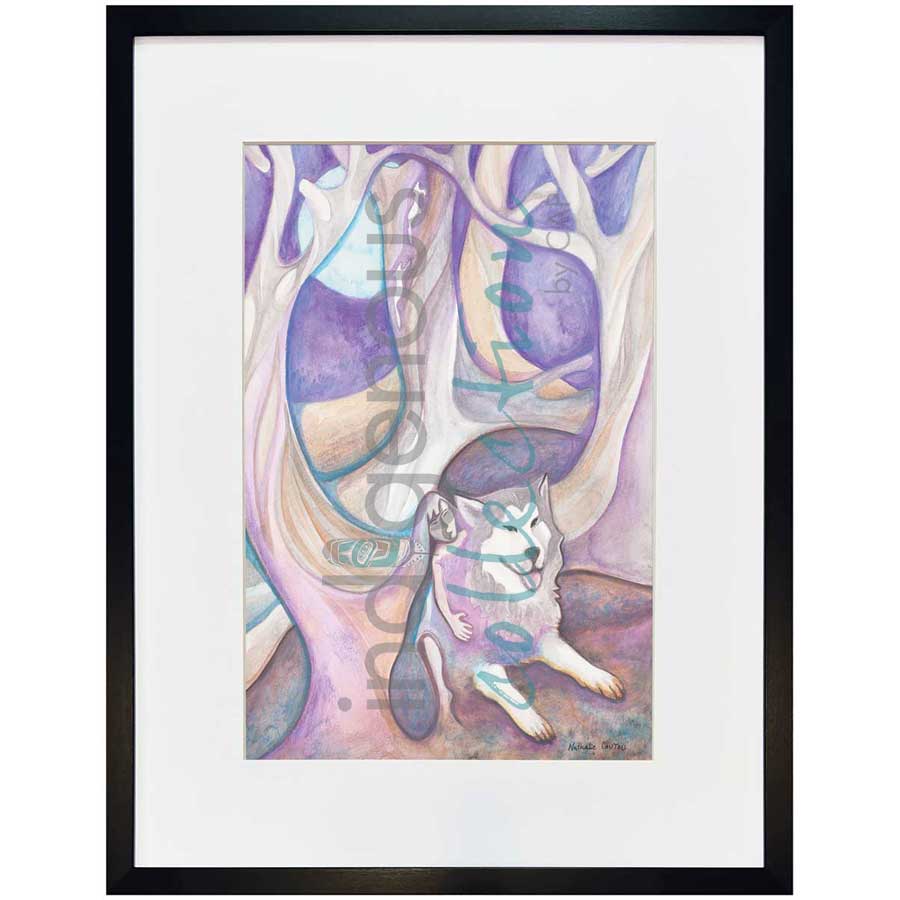 Maîtres du Nord / Northern Masters by artist Nathalie Coutou - Mi’kmaq Métis. Indigenous Collection