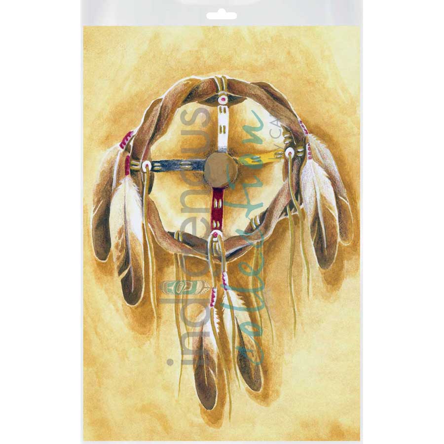 Le Protecteur / The Protector by artist Nathalie Coutou - Mi’kmaq Métis. Indigenous Collection