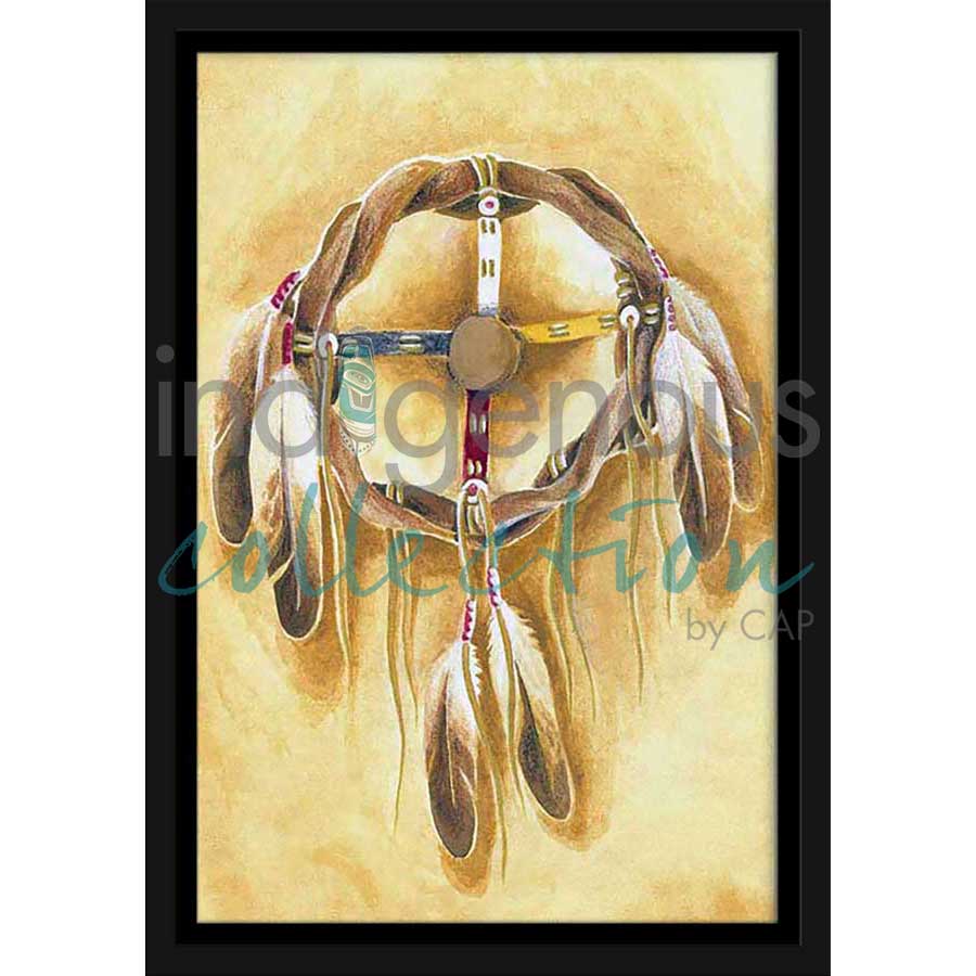 Le Protecteur / The Protector by artist Nathalie Coutou - Mi’kmaq Métis. Indigenous Collection