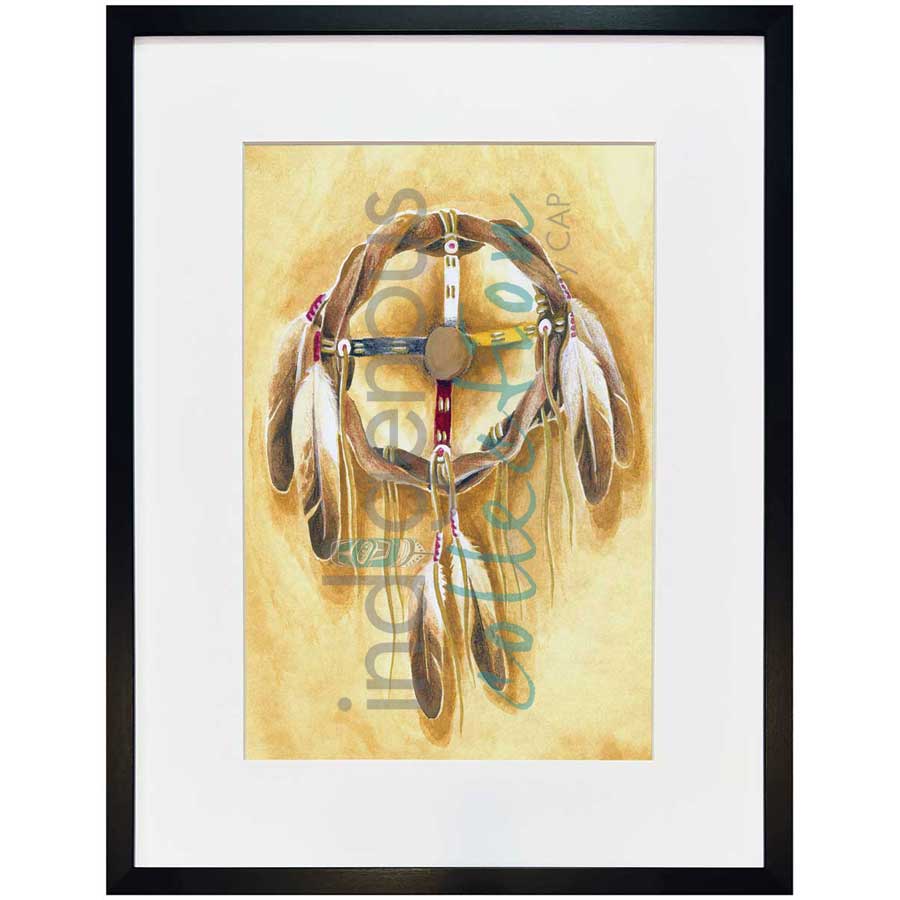 Le Protecteur / The Protector by artist Nathalie Coutou - Mi’kmaq Métis. Indigenous Collection