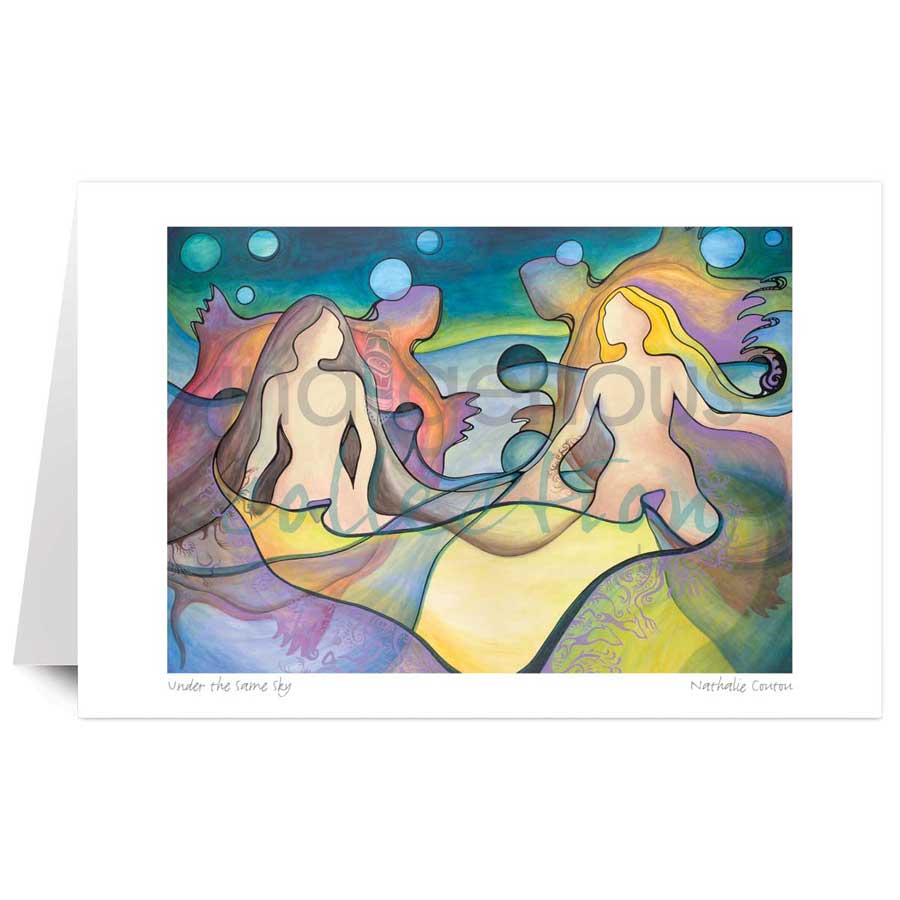 Sous le M√®me Ciel / Under the Same Sky by artist Nathalie Coutou