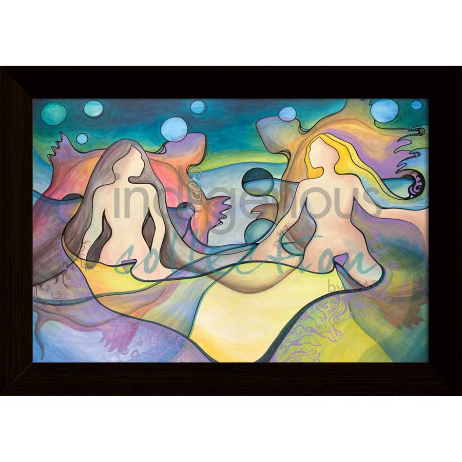 Sous le Mème Ciel / Under the Same Sky by artist Nathalie Coutou - Mi’kmaq Métis. Indigenous Collection