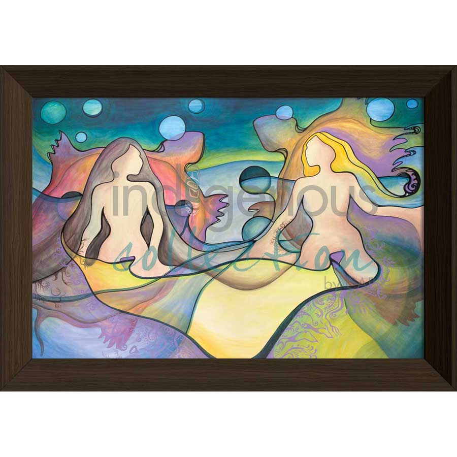 Sous le Mème Ciel / Under the Same Sky by artist Nathalie Coutou - Mi’kmaq Métis. Indigenous Collection