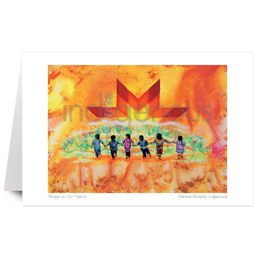 Always in Our Hearts by artist Shawna Boulette Grapentine