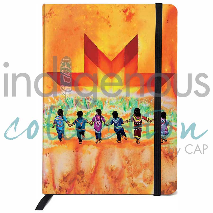 Always in Our Hearts Journal by artist Shawna Boulette Grapentine. Indigenous Collection.