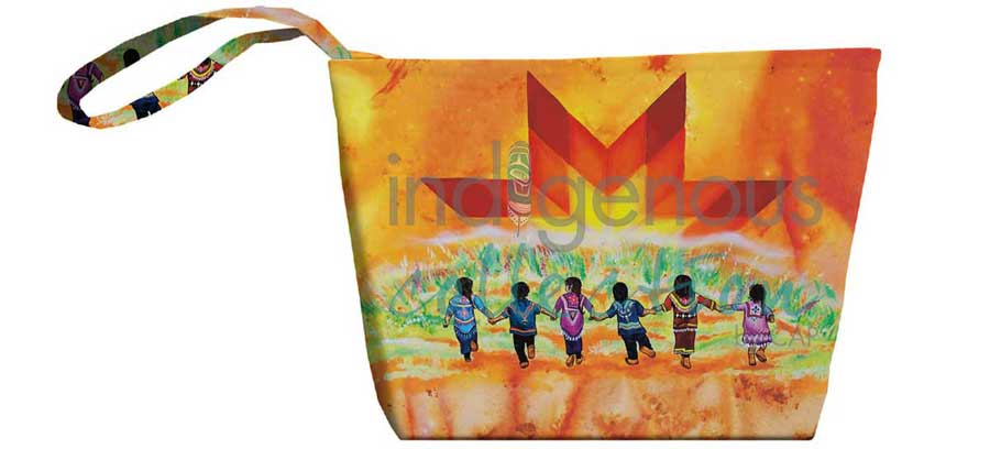 Always in Our Hearts Small Tote Bag by artist Shawna Boulette Grapentine