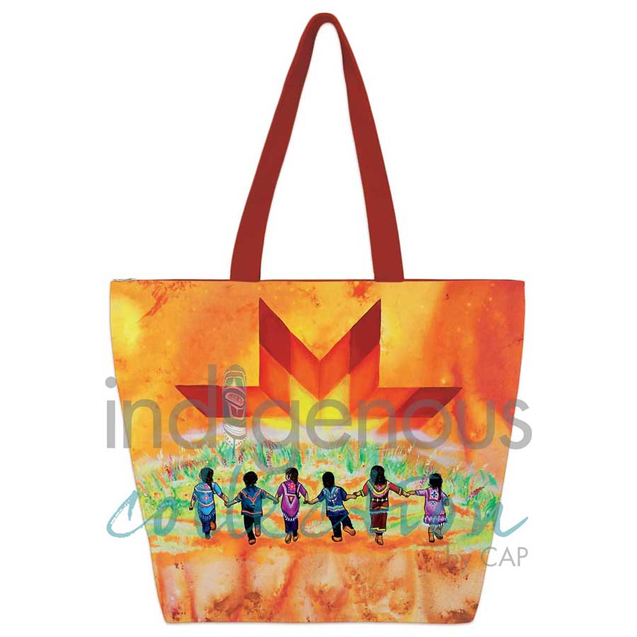 Always in Our Hearts Tote Bag by artist Shawna Boulette Grapentine