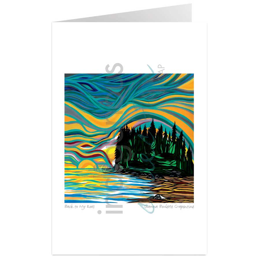 Back to My Roots by artist Shawna Boulette Grapentine