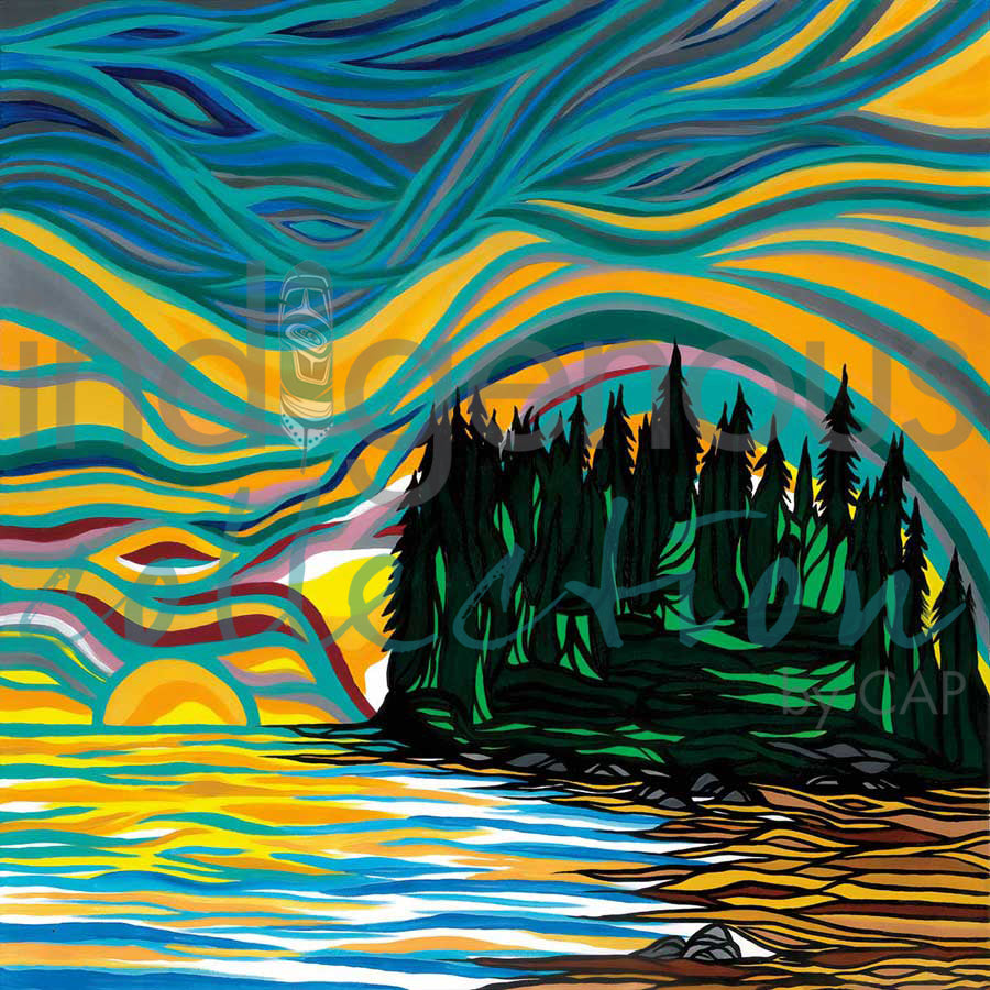 Back to My Roots by artist Shawna Boulette Grapentine