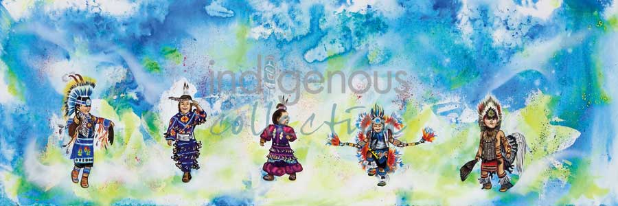 Children are the Heartbeat of the World by artist Shawna Boulette Grapentine