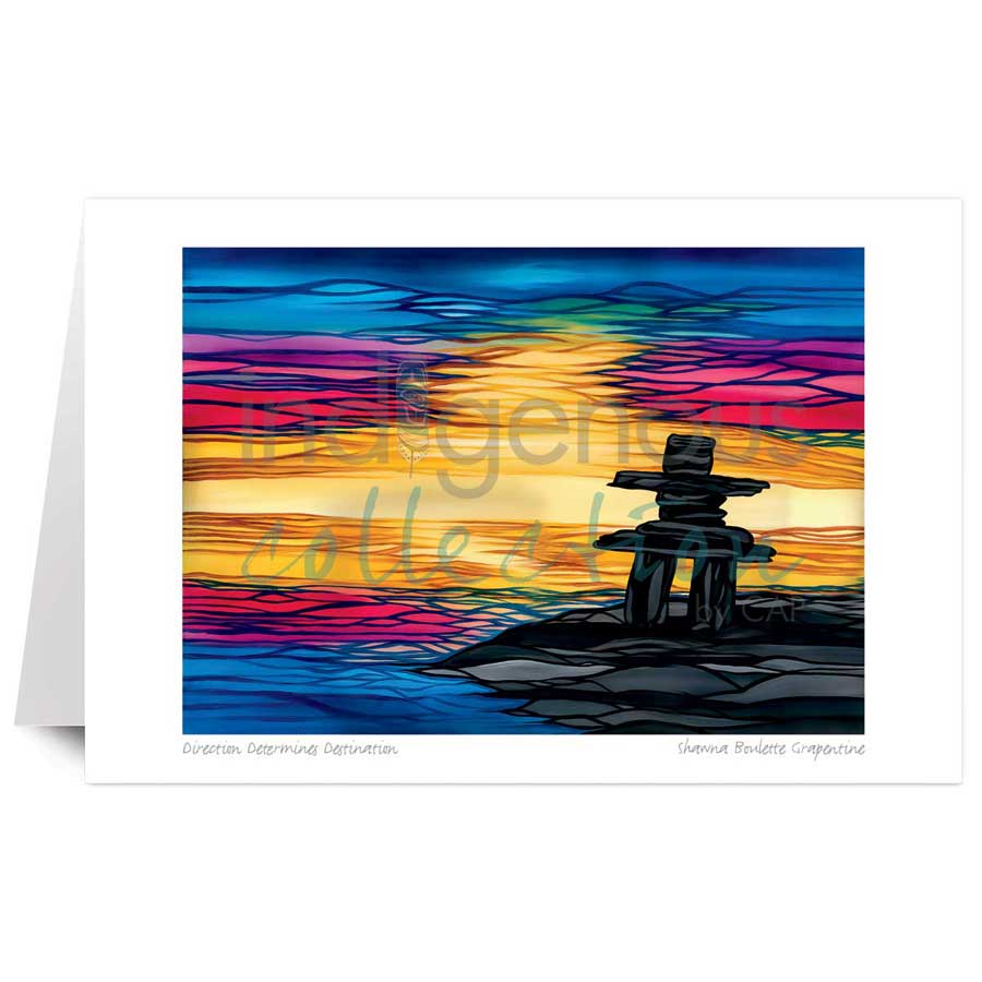 Direction Determines Destination by artist Shawna Boulette Grapentine