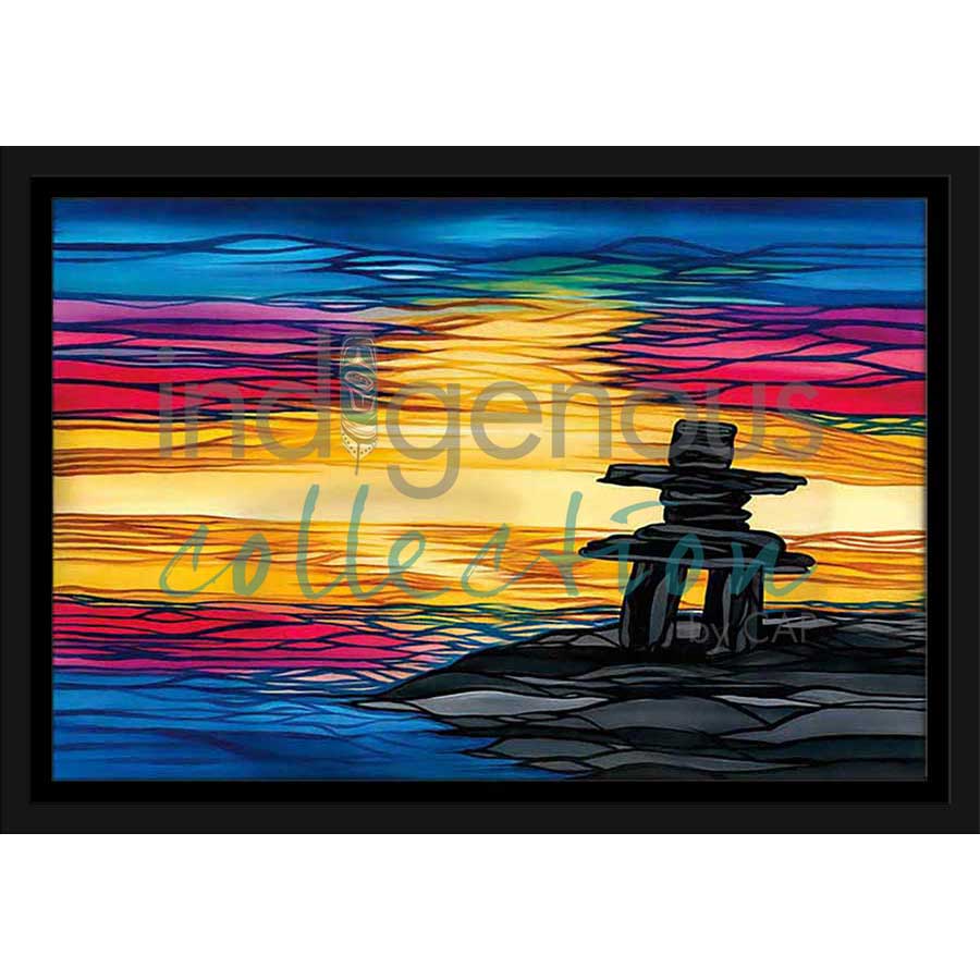 Direction Determines Destination by artist Shawna Boulette Grapentine - Cree-Ojibway. Indigenous Collection