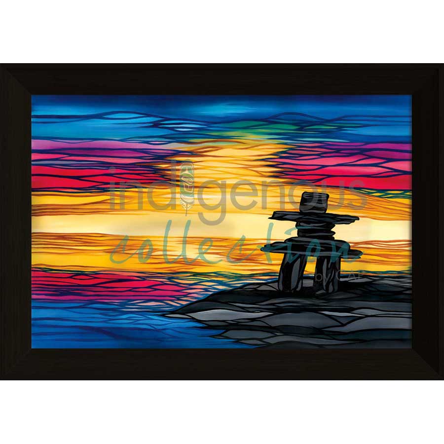 Direction Determines Destination by artist Shawna Boulette Grapentine - Cree-Ojibway. Indigenous Collection